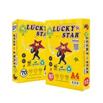 IK Lucky Star A4 Paper 70gsm & 80gsm - 450 Sheets