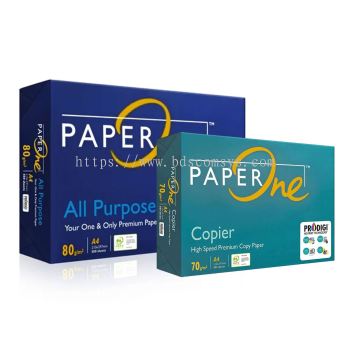 Paper One A4 Copier Paper - 70gsm & 80gsm