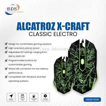 ALCATROX X-CRAFT CLASSIC ELECTRO MOUSE