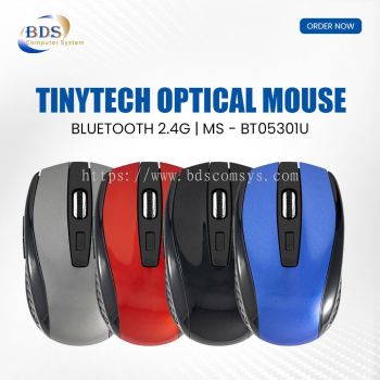 Tiny Tech Optical Mouse Bluetooth 2.4G MS - BT05301U