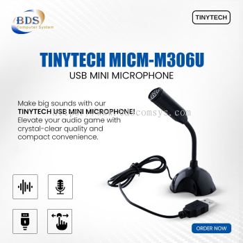 Tinytech Usb Mini Microphone - M306U