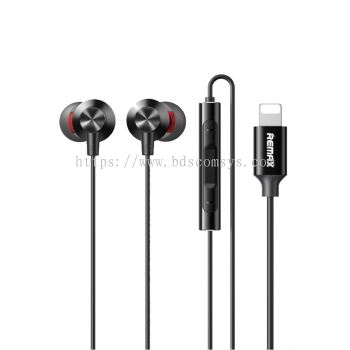 REMAX RM-560i Wired Earphones - Black