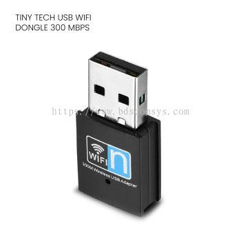 Tiny Tech USB WiFi Dongle 300 Mbps