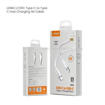 LDNIO LC131C Type C to Type C Fast Charging 1M Cable