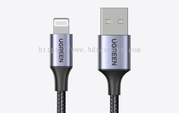 UGREEN USB-A TO LIGHTNING CABLE BLACK 2M