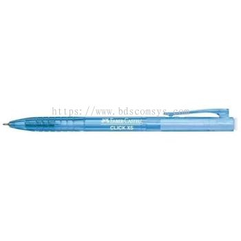 FABER CASTELL Click X5 Ball Pen 0.5 Blue