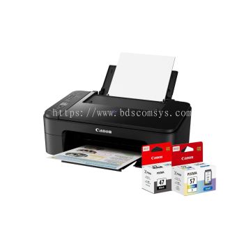 UntitledCANON PIXMA E3370 Compact Wireless All-In-One with LCD for Low-Cost Printing
