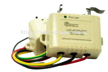 AC Power Series -  Class III Single Phase  25kA SPD with LED