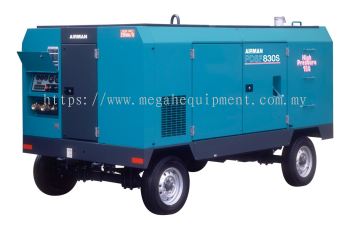 RENTAL USED/RECONDITIONED 830CFM @150PSI HIGH PRESSURE PORTABLE AIR COMPRESSOR