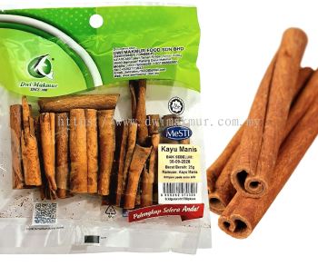 Kayu Manis 25G RM3.50 X 5 Units C.Dwi Makmur