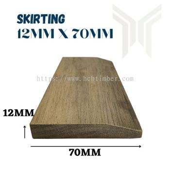 Skirting 12mm x 70mm (P033)