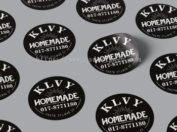 Label Round Sticker
