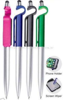 Plastic Pen (S) 8202 - 3 in 1 Styler Pen