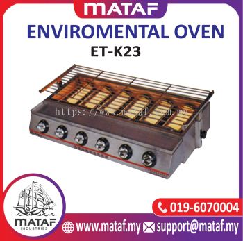 6-Burner Smokeless Infrared BBQ Grill Gas Stove (ET-K23)