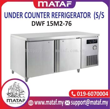 322L Under Counter Refrigerator 2 Door (S/S) DWF 15M2-76