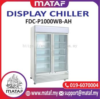 1000L Display Chiller 2 Door FDC-P1000WB-AH