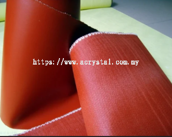 Silicone Fabric Sheet (Red)