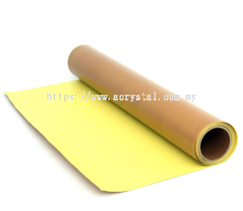 Teflon Adhesive Fabric Sheet With Release Paper