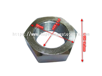 WU302 FRONT AXLE NUT (FAN-WU302-205)