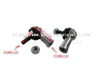 MITSUBISHI GEAR LEVEL TIE ROD END #IT10125 OT08125 #LEFTHAND (02-FB300-28L)