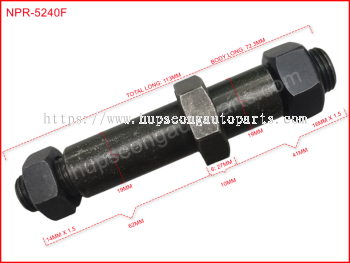 ISUZU NPR 89410-14630 NPR FRONT ABSORBER PIN WITH NUT (NPR-5240F)