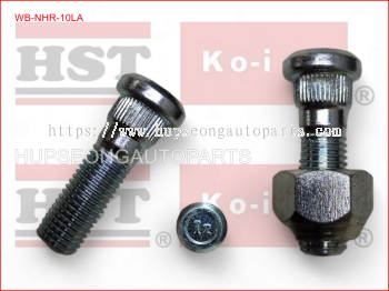 ISUZU NHR 94233-26091 LEFT HAND WHEEL BOLT #NUT USE WN-NHR-20L (WB-NHR-10LA)