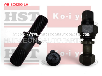 HINO ZM FC7J REAR LEFT HAND WHEEL BOLT WITH NUT #HWC BRAND #2N22X48 20X90L (WB-BF6200-LH)