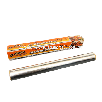 AMS Aluminium Foil Roll 12.5 SQFT / Baking Foil / Wrapping Foil / BBQ Foil [1st Grade}