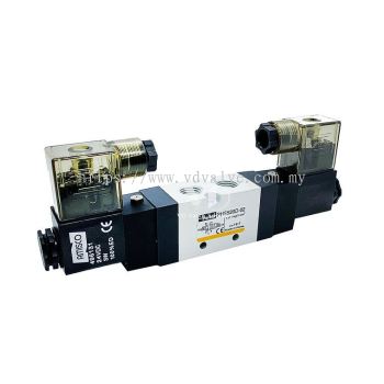 PARKER PHS520D-02 5/2-Way Solenoid Valve Double Coil 1/4''