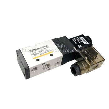 PARKER PHS520S-02 5/2-Way Solenoid Valve 1/4''