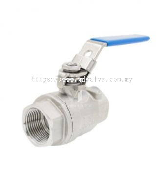 SS304 2-PC Body Ball Valve