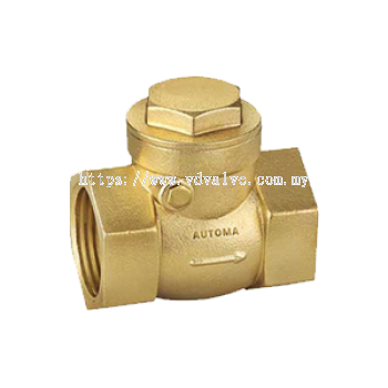 AUTOMA Brass Swing Check Valve Threaded End 