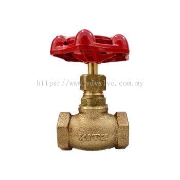 KITZ Figure C Bronze Globe Valve Class 150 Thread End - Reliable Flow Control for Various Applications