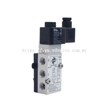 EUROTEC MNF532 NAMUR Standard 3/2-Way or 5/2-Way Convertible Solenoid Valve Single Coil 1/4"