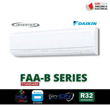 DAIKIN R32 STANDARD INVERTER FAA-B SERIES WIFI (RAWANG)