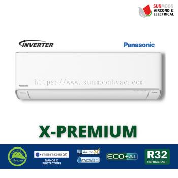 PANASONIC X-PREMIUM INVERTER XU SERIES (ZKH-1) R32 I-AUTO X AIR CONTIONING - INSIDE CLEANING