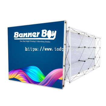 Velcro Backdrop Display / Fabric Backdrop / Light Weight Backdrop