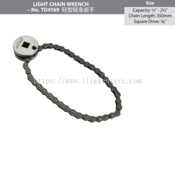 LIGHT CHAIN WRENCH TD4169