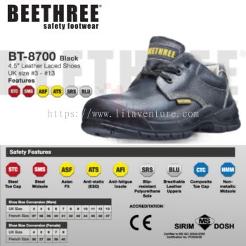 BEETHREE SAFETY SHOES BT8700