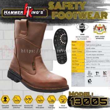 HAMMER KING'S SAFETY BOOT 13005
