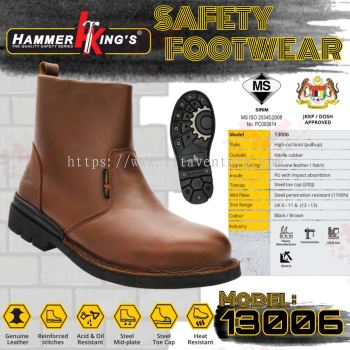 HAMMER KING'S SAFETY BOOT 13006