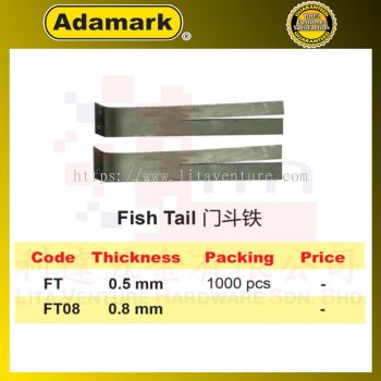 ADAMARK  BRAND FISH TAIL FT FT08