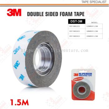 3M BRAND DOUBLE SIDED FOAM TAPE DST3M1215 DST3M1615 DST3M2415