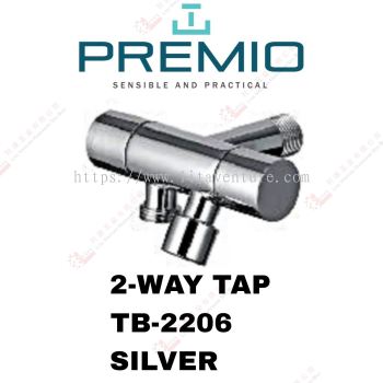 PREMIO BRAND 2WAY TAP SILVER - TB2206