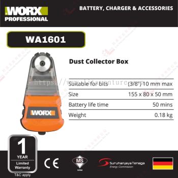 WORX BRAND DUST COLLECTOR BOX - WA1601