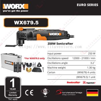 WORX BRAND SONICRAFTER - WX679.5