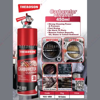 THEASON BRAND CARBURETOR CLEANER - TCC450