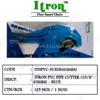 ITRON BRAND PVC PIPE CUTTER - ITNPVCPCE0863MM