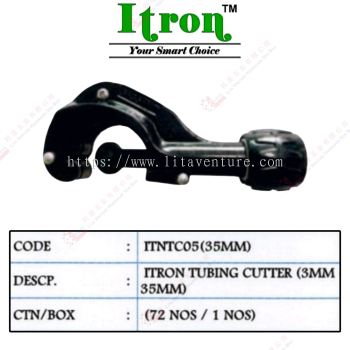 ITRON BRAND TUBING CUTTER - ITNTC05 35MM