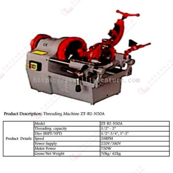 THREADING MACHINE - ZTB2N50A